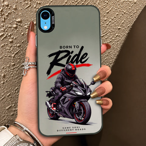 iPhone XR Cover - Beyond The Asphalt Series - Lightweight Frosted Pearl Finish Anti-Fingerprint Shockproof Soft Borders Case