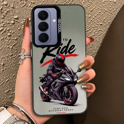 Samsung Galaxy S26 Cover - Beyond The Asphalt Series - Lightweight Frosted Pearl Finish Anti-Fingerprint Shockproof Soft Borders Case