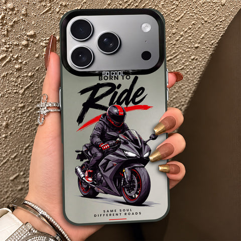 iPhone 17 Pro Max Cover - Beyond The Asphalt Series - Lightweight Frosted Pearl Finish Anti-Fingerprint Shockproof Soft Borders Case
