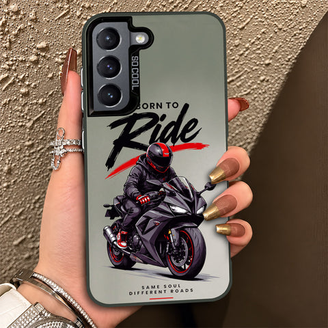 Samsung Galaxy S21 5G Cover - Beyond The Asphalt Series - Lightweight Frosted Pearl Finish Anti-Fingerprint Shockproof Soft Borders Case
