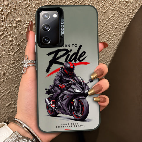 Samsung Galaxy S20 FE Cover - Beyond The Asphalt Series - Lightweight Frosted Pearl Finish Anti-Fingerprint Shockproof Soft Borders Case