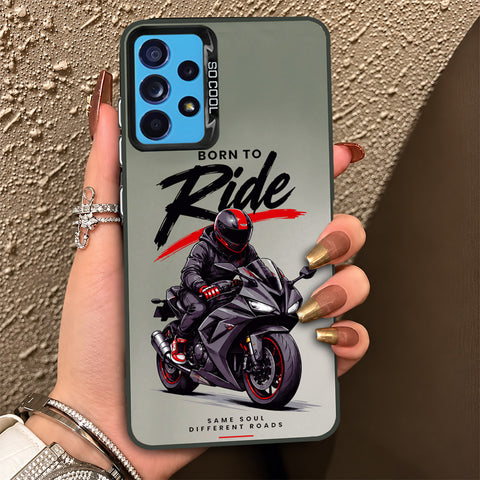Samsung Galaxy A52 Cover - Beyond The Asphalt Series - Lightweight Frosted Pearl Finish Anti-Fingerprint Shockproof Soft Borders Case