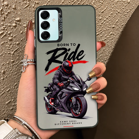Samsung Galaxy A16 5G Cover - Beyond The Asphalt Series - Lightweight Frosted Pearl Finish Anti-Fingerprint Shockproof Soft Borders Case
