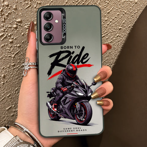 Samsung Galaxy A14 5G Cover - Beyond The Asphalt Series - Lightweight Frosted Pearl Finish Anti-Fingerprint Shockproof Soft Borders Case