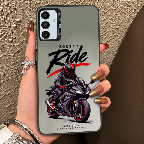 Samsung Galaxy A13 5G Cover - Beyond The Asphalt Series - Lightweight Frosted Pearl Finish Anti-Fingerprint Shockproof Soft Borders Case