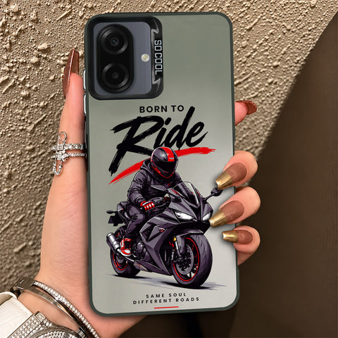 Samsung Galaxy M07 Cover - Beyond The Asphalt Series - Lightweight Frosted Pearl Finish Anti-Fingerprint Shockproof Soft Borders Case