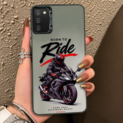 Samsung Galaxy M02s Cover - Beyond The Asphalt Series - Lightweight Frosted Pearl Finish Anti-Fingerprint Shockproof Soft Borders Case