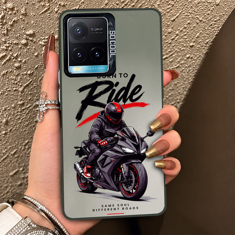 Vivo Y21a Cover - Beyond The Asphalt Series - Lightweight Frosted Pearl Finish Anti-Fingerprint Shockproof Soft Borders Case