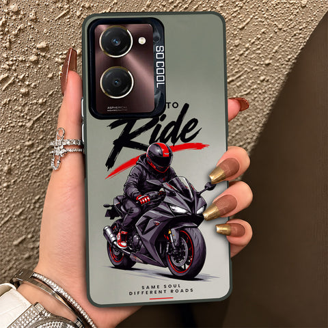 vivo Z5 Cover - Beyond The Asphalt Series - Lightweight Frosted Pearl Finish Anti-Fingerprint Shockproof Soft Borders Case
