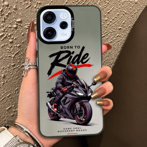 Oppo Reno 15F Cover - Beyond The Asphalt Series - Lightweight Frosted Pearl Finish Anti-Fingerprint Shockproof Soft Borders Case