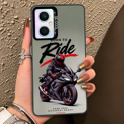 Oppo Reno 7 Lite Cover - Beyond The Asphalt Series - Lightweight Frosted Pearl Finish Anti-Fingerprint Shockproof Soft Borders Case