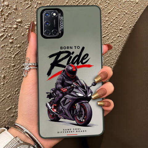 Oppo A72 Cover - Beyond The Asphalt Series - Lightweight Frosted Pearl Finish Anti-Fingerprint Shockproof Soft Borders Case
