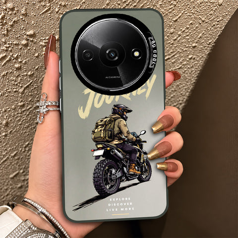 Xiaomi Poco C61 Cover - Beyond The Asphalt Series - Lightweight Frosted Pearl Finish Anti-Fingerprint Shockproof Soft Borders Case