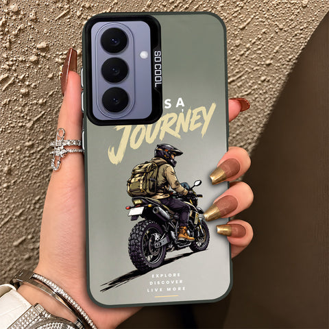 Samsung Galaxy S26 Cover - Beyond The Asphalt Series - Lightweight Frosted Pearl Finish Anti-Fingerprint Shockproof Soft Borders Case