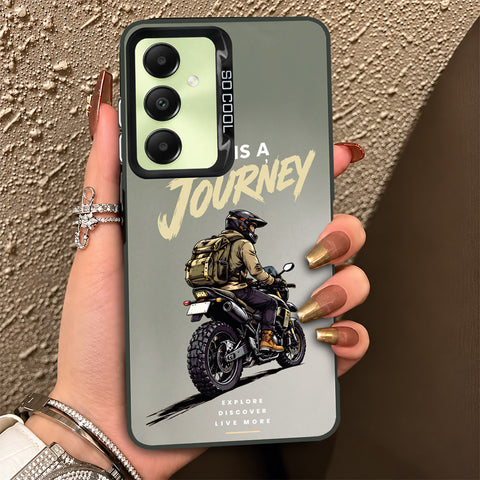 Samsung Galaxy A54 Cover - Beyond The Asphalt Series - Lightweight Frosted Pearl Finish Anti-Fingerprint Shockproof Soft Borders Case