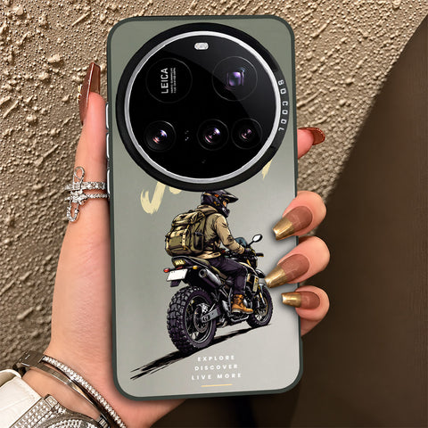 Xiaomi 15 Ultra Cover - Beyond The Asphalt Series - Lightweight Frosted Pearl Finish Anti-Fingerprint Shockproof Soft Borders Case