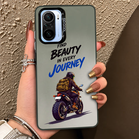 Xiaomi Redmi K40 Pro Cover - Beyond The Asphalt Series - Lightweight Frosted Pearl Finish Anti-Fingerprint Shockproof Soft Borders Case