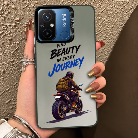 Xiaomi Poco C55 Cover - Beyond The Asphalt Series - Lightweight Frosted Pearl Finish Anti-Fingerprint Shockproof Soft Borders Case