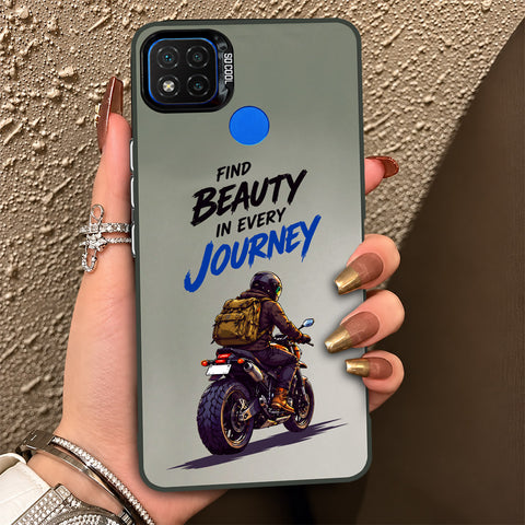 Xiaomi Redmi 9C Cover - Beyond The Asphalt Series - Lightweight Frosted Pearl Finish Anti-Fingerprint Shockproof Soft Borders Case