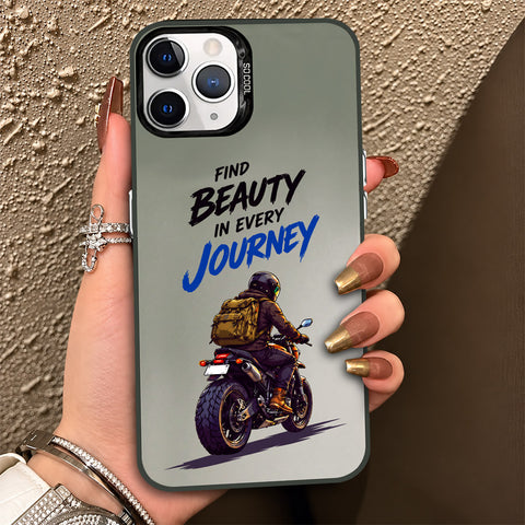 iPhone 11 Pro Max Cover - Beyond The Asphalt Series - Lightweight Frosted Pearl Finish Anti-Fingerprint Shockproof Soft Borders Case