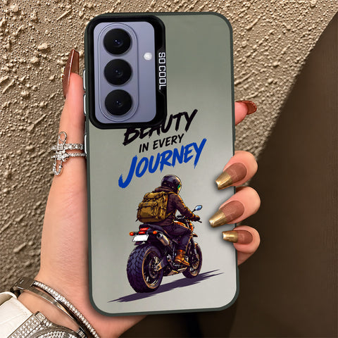 Samsung Galaxy S26 Cover - Beyond The Asphalt Series - Lightweight Frosted Pearl Finish Anti-Fingerprint Shockproof Soft Borders Case