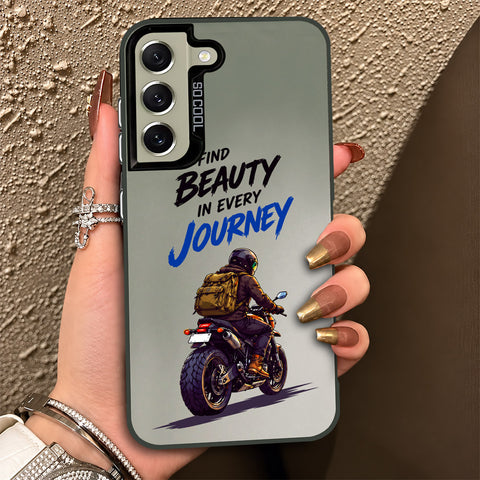 Samsung Galaxy S21 FE Cover - Beyond The Asphalt Series - Lightweight Frosted Pearl Finish Anti-Fingerprint Shockproof Soft Borders Case