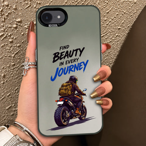 iPhone 17e Cover - Beyond The Asphalt Series - Lightweight Frosted Pearl Finish Anti-Fingerprint Shockproof Soft Borders Case