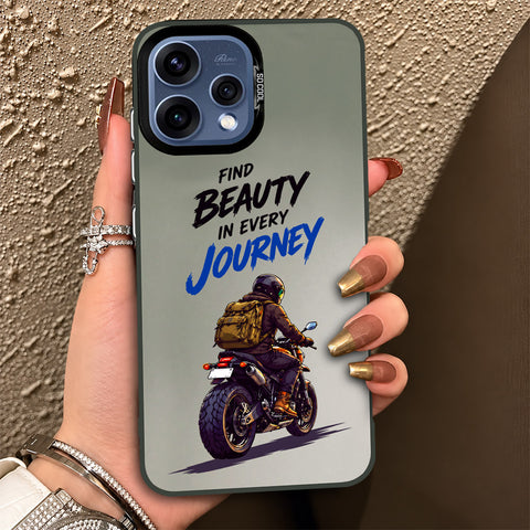 Oppo Reno 15c Cover - Beyond The Asphalt Series - Lightweight Frosted Pearl Finish Anti-Fingerprint Shockproof Soft Borders Case