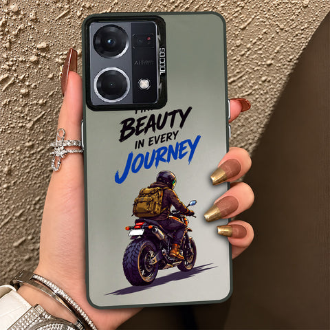Oppo F21 Pro 4G Cover - Beyond The Asphalt Series - Lightweight Frosted Pearl Finish Anti-Fingerprint Shockproof Soft Borders Case