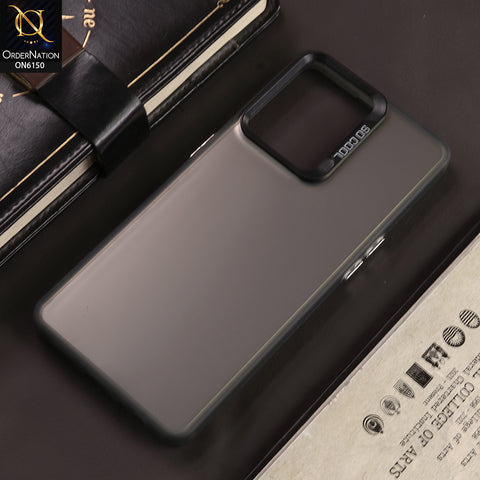 Vivo S12 Cover - Gray - New Luxury Matte Metallic Bumper Case With Soft Borderes Protection