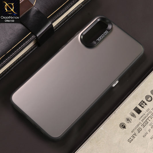 Vivo Y7s Cover - Gray - New Luxury Matte Metallic Bumper Case With Soft Borderes Protection