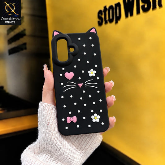 Infinix Smart 20 Cover - Black - Premium 3D Soft Silicone Phone Case with Raised Camera Protection & Shockproof Design