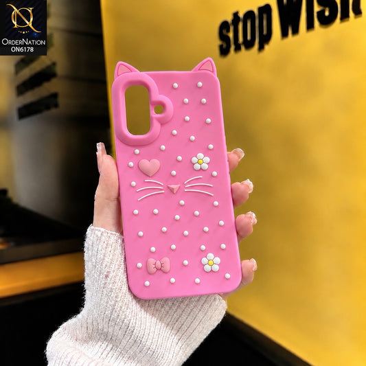Infinix Smart 20 Cover - Pink - Premium 3D Soft Silicone Phone Case with Raised Camera Protection & Shockproof Design