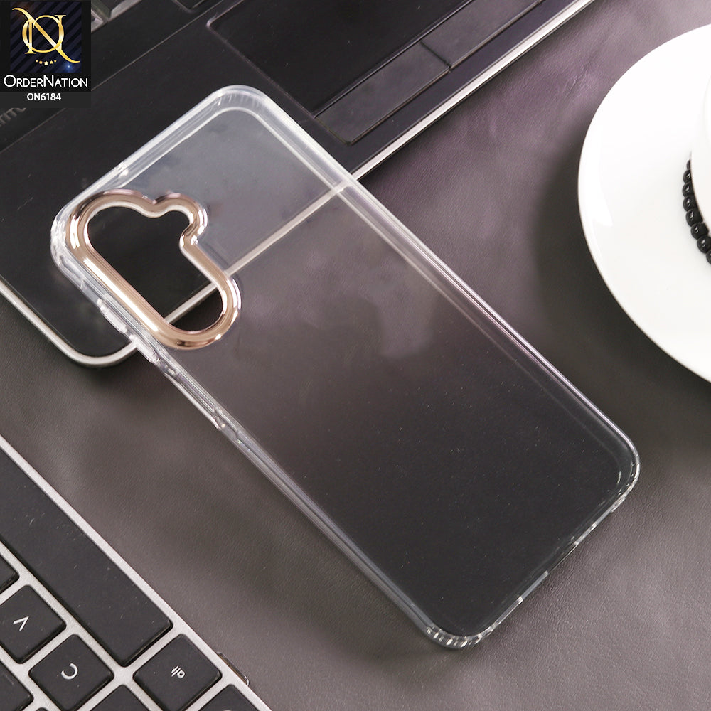 Samsung Galaxy A17 Cover - Black -  Luxury Sparkle Glitter Gradient Phone Case with Electroplated Cover Protection Frame