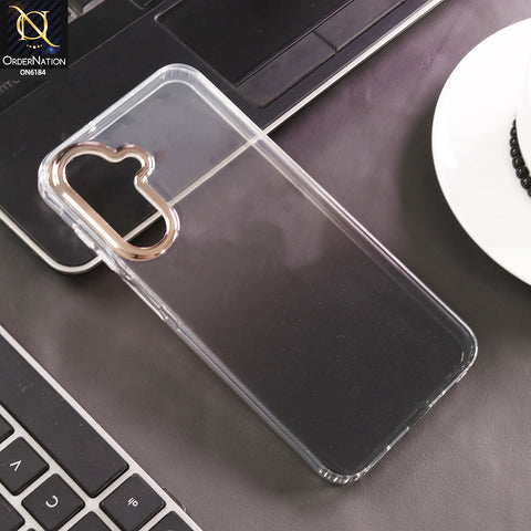 Samsung Galaxy A17 Cover - Black -  Luxury Sparkle Glitter Gradient Phone Case with Electroplated Cover Protection Frame