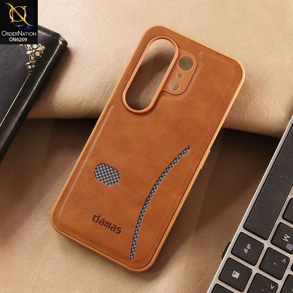 Tecno Camon 50 4G Cover - Brown - New Elegant Wave Design Protective Phone Cover