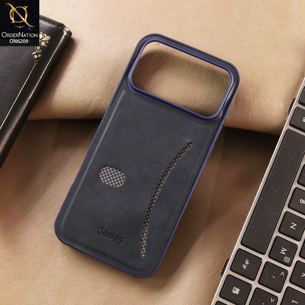 iPhone 17 Pro Max Cover - Blue - New Elegant Wave Design Protective Phone Cover