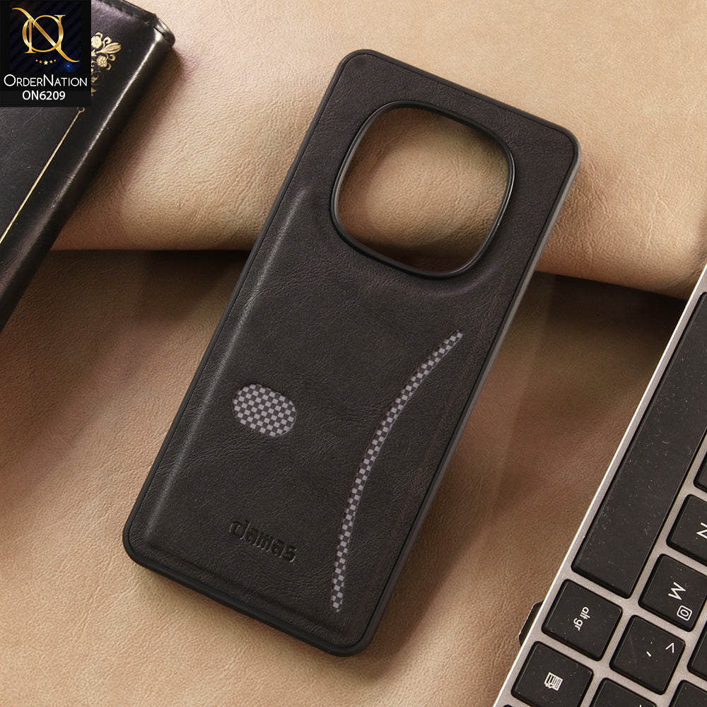 Oppo A6 Pro 4G Cover - Black - New Elegant Wave Design Protective Phone Cover
