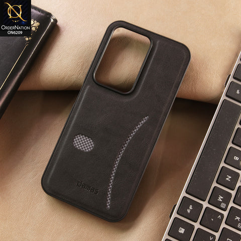Xiaomi Redmi 15 4G Cover - Black - New Elegant Wave Design Protective Phone Cover