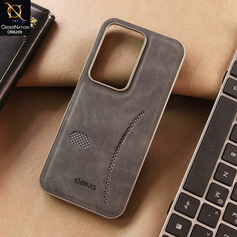 Xiaomi Redmi 15 4G Cover - Gray - New Elegant Wave Design Protective Phone Cover