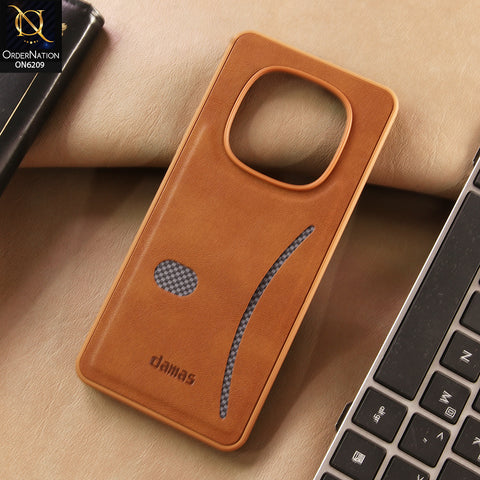 Xiaomi Redmi Note 15 Cover - Brown - New Elegant Wave Design Protective Phone Cover