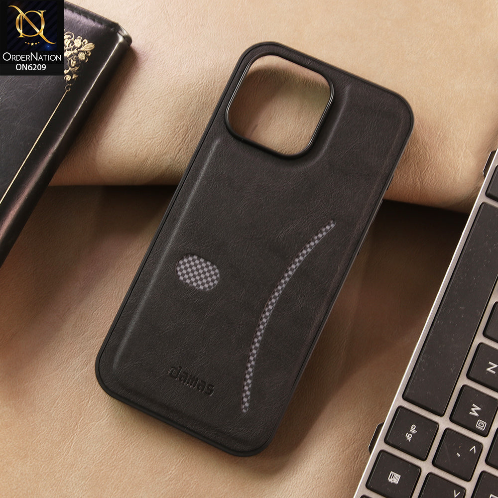 Oppo Reno 15 Cover - Black - New Elegant Wave Design Protective Phone Cover