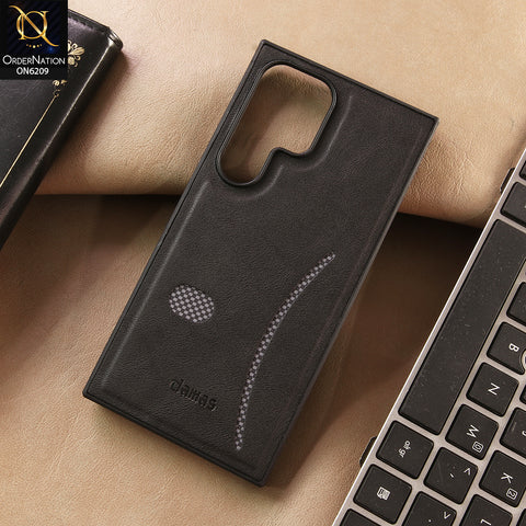 Samsung Galaxy S22 Ultra 5G Cover - Black - New Elegant Wave Design Protective Phone Cover