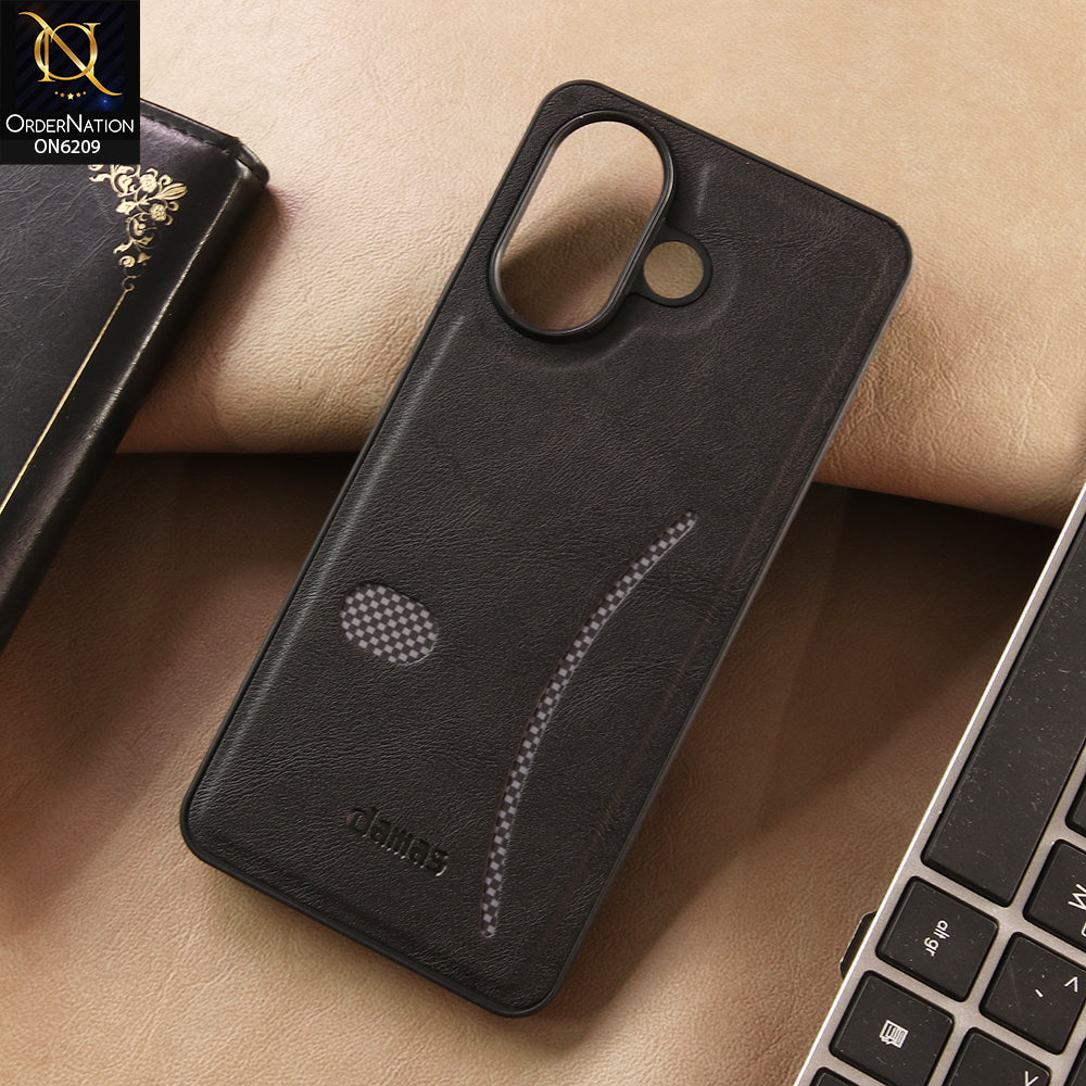 Vivo V60 Lite 4G Cover - Black - New Elegant Wave Design Protective Phone Cover