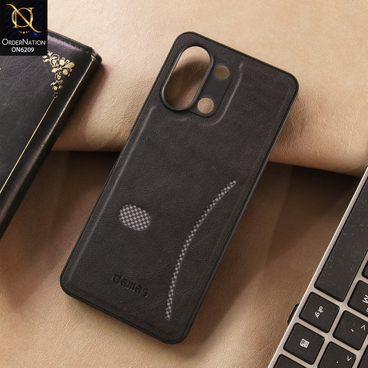 Vivo Y05 Cover - Black - New Elegant Wave Design Protective Phone Cover
