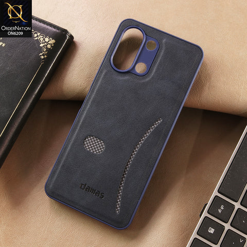 Vivo Y05 Cover - Blue - New Elegant Wave Design Protective Phone Cover