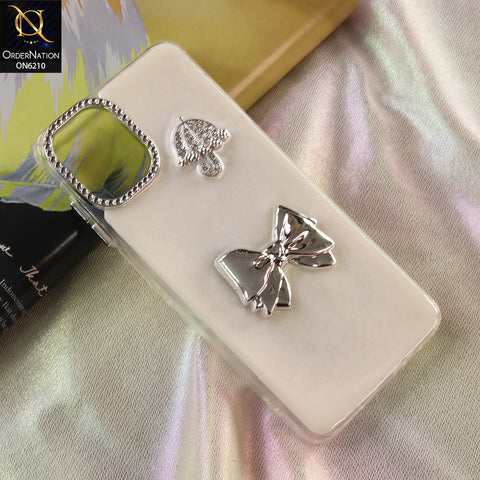 Samsung Galaxy A07 4G Cover - White - Luxury Rhinestone Phone Case –  Glitter Crystal Embellished Protective Cover