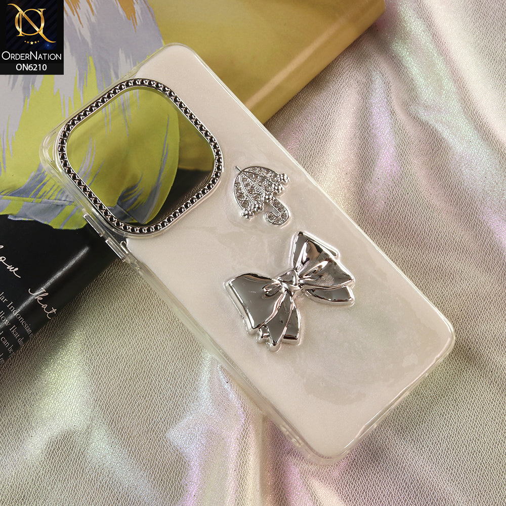 Infinix Smart 8 Plus Cover - White - Luxury Rhinestone Phone Case –  Glitter Crystal Embellished Protective Cover