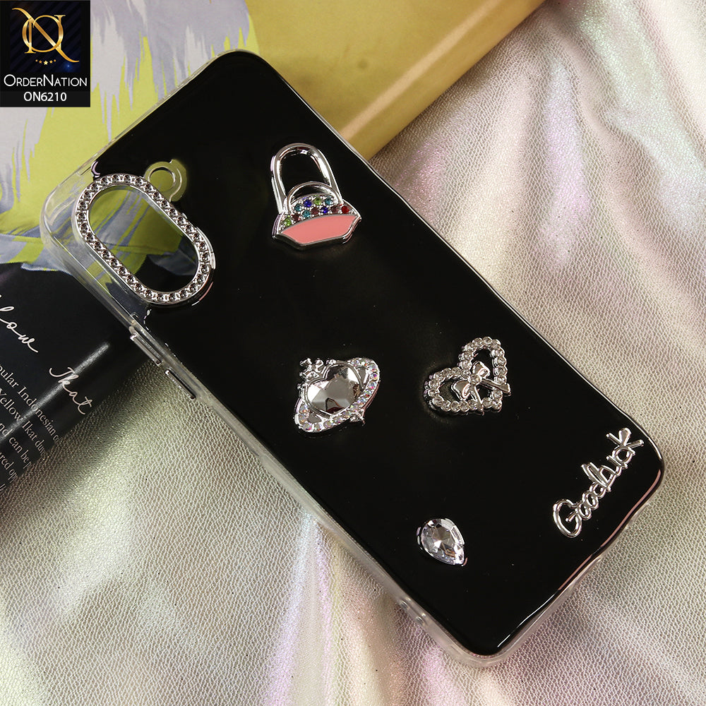 Tecno Spark Go 3 Cover - Black - Luxury Rhinestone Phone Case –  Glitter Crystal Embellished Protective Cover