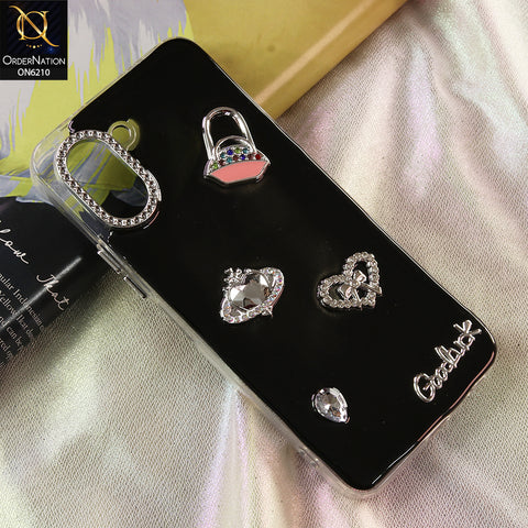 Tecno Spark Go 3 Cover - Black - Luxury Rhinestone Phone Case –  Glitter Crystal Embellished Protective Cover